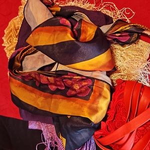 Women belts and scarves